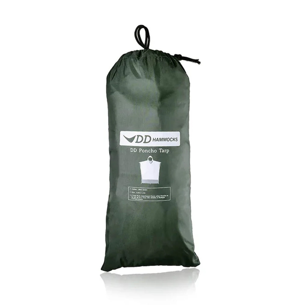 DD Hammocks Poncho Tarp - Olive Green