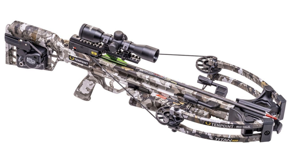 Tenpoint Titan 400 ACUdraw  Compound Crossbow Package