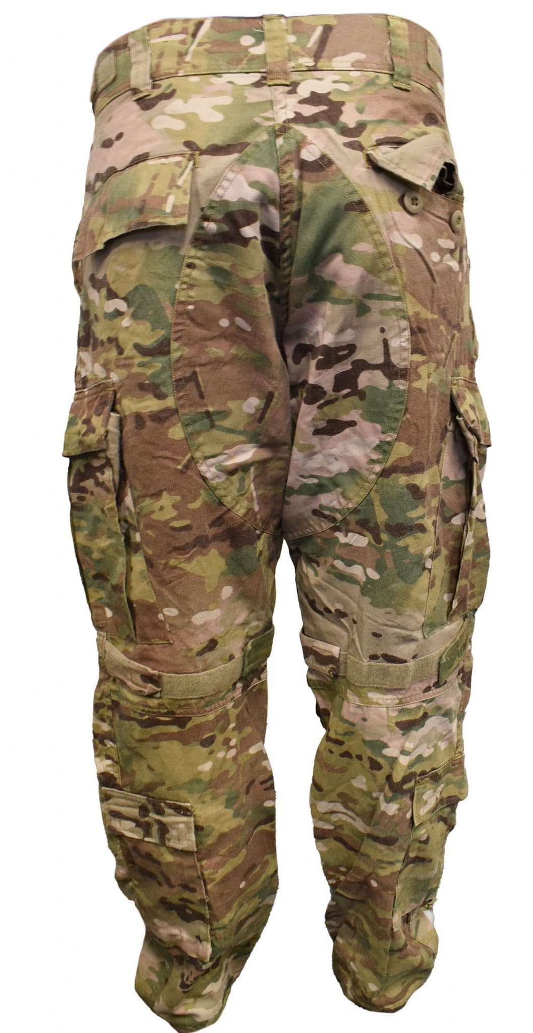 US Military ACU Multicam OCP Ripstop Trousers With Knee Pad Area