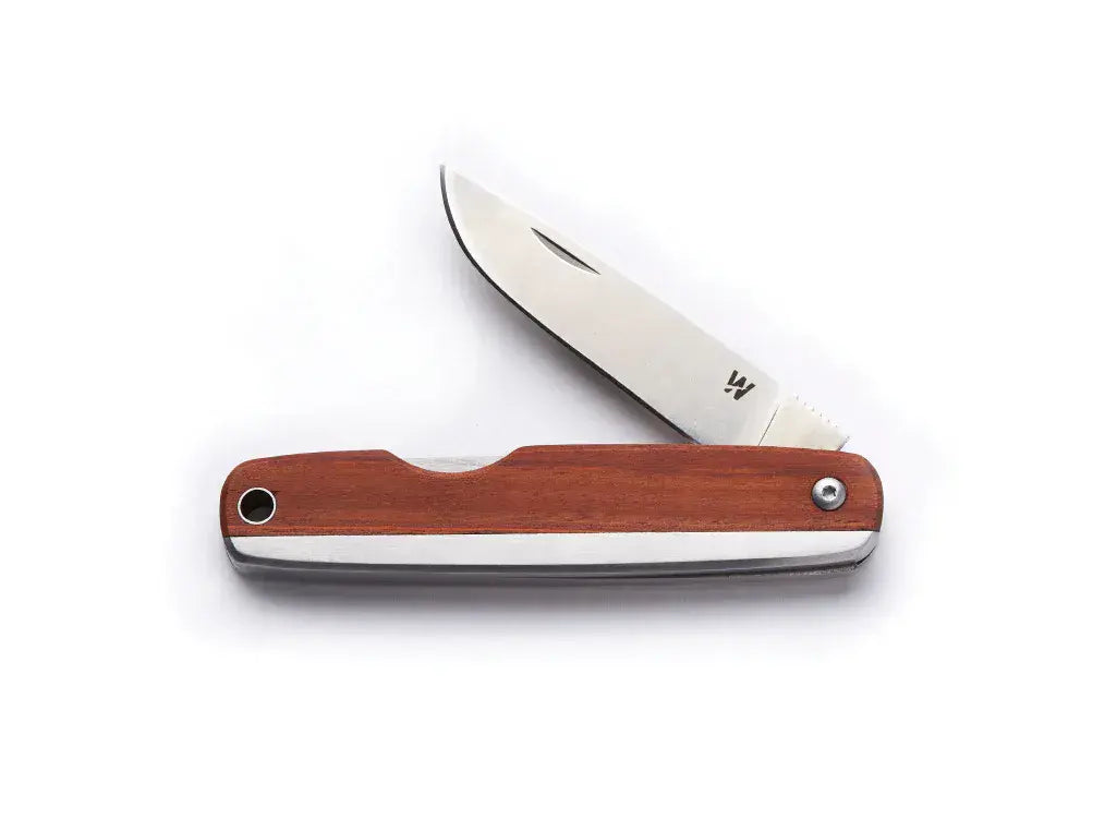 Whitby Kent EDC Mahogany Pocket Knife - UK Legal Carry