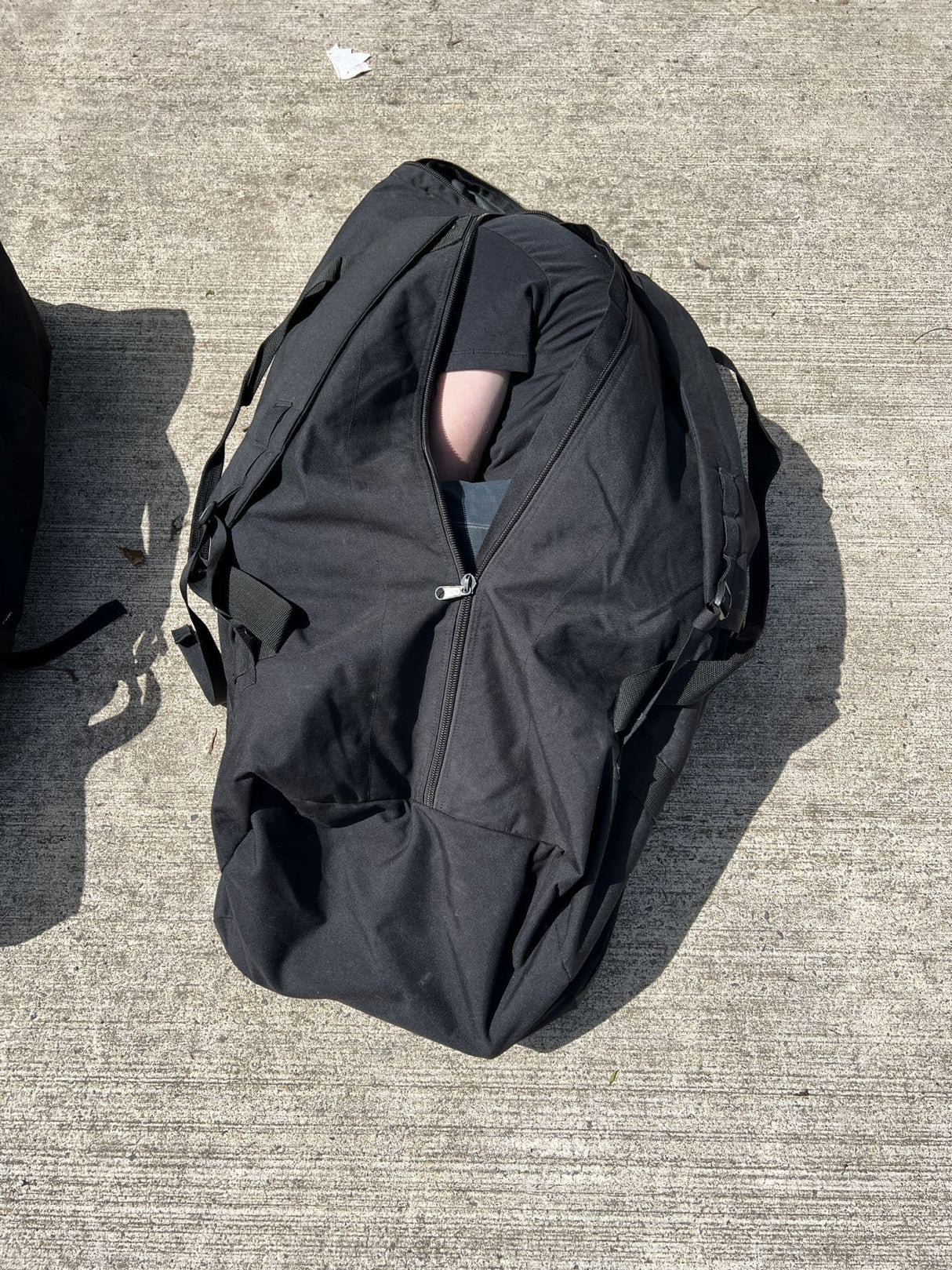 XXL Riot Police Huge Black 200L Holdall