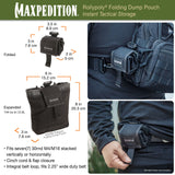 Maxpedition ROLLYPOLY Khaki Foliage Folding Dump Pouch