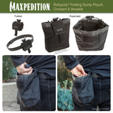 Maxpedition ROLLYPOLY Khaki Foliage Folding Dump Pouch