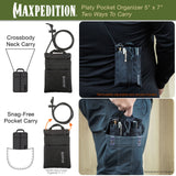 Maxpedition Platy Wolf Grey Pocket Organiser 5" x 7"