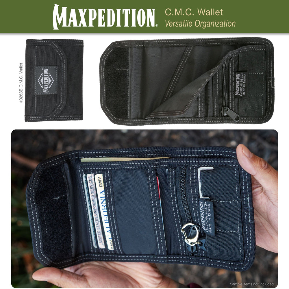 Maxpedition C.M.C. Black Wallet
