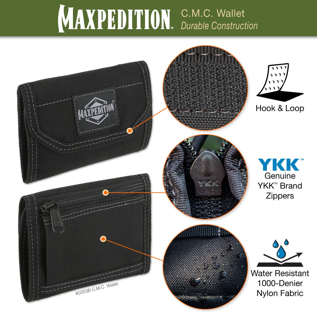 Maxpedition C.M.C. Khaki Wallet