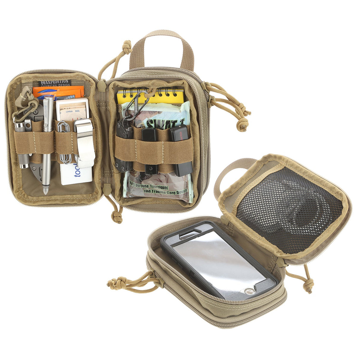 Maxpedition Double-Decker Mini Wolf Grey Pocket Organiser