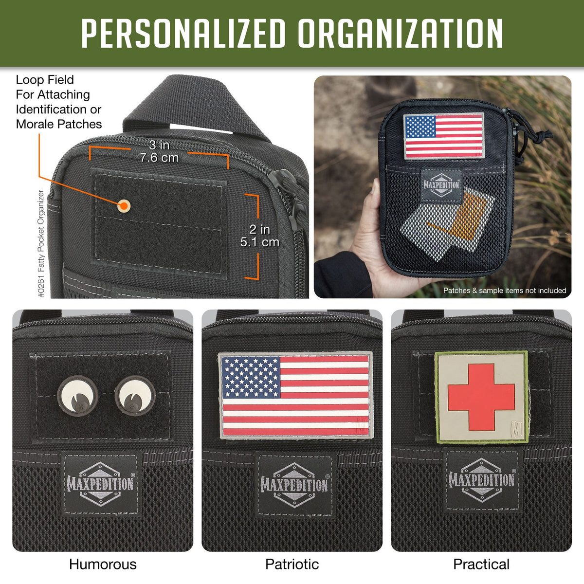 Maxpedition Fatty OD Green Pocket Organiser