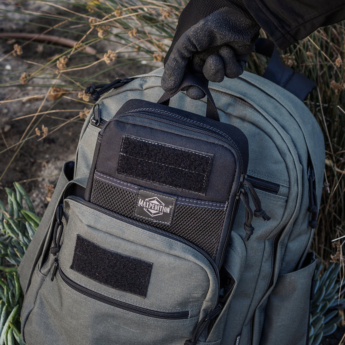 Maxpedition BEEFY Black Pocket Organiser