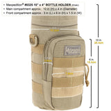 Maxpedition 10" x 4" Black Bottle Holder