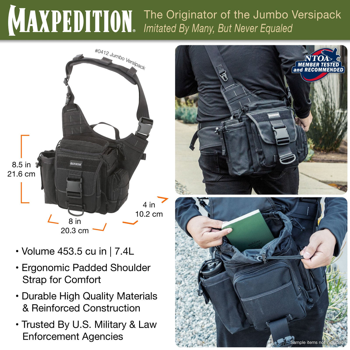 Maxpedition Jumbo Foliage Green Versipack