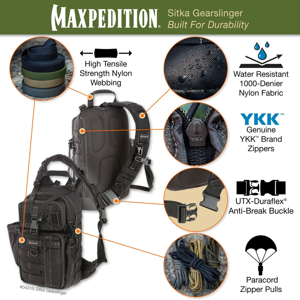 Maxpedition Sitka Wolf Grey Gearslinger
