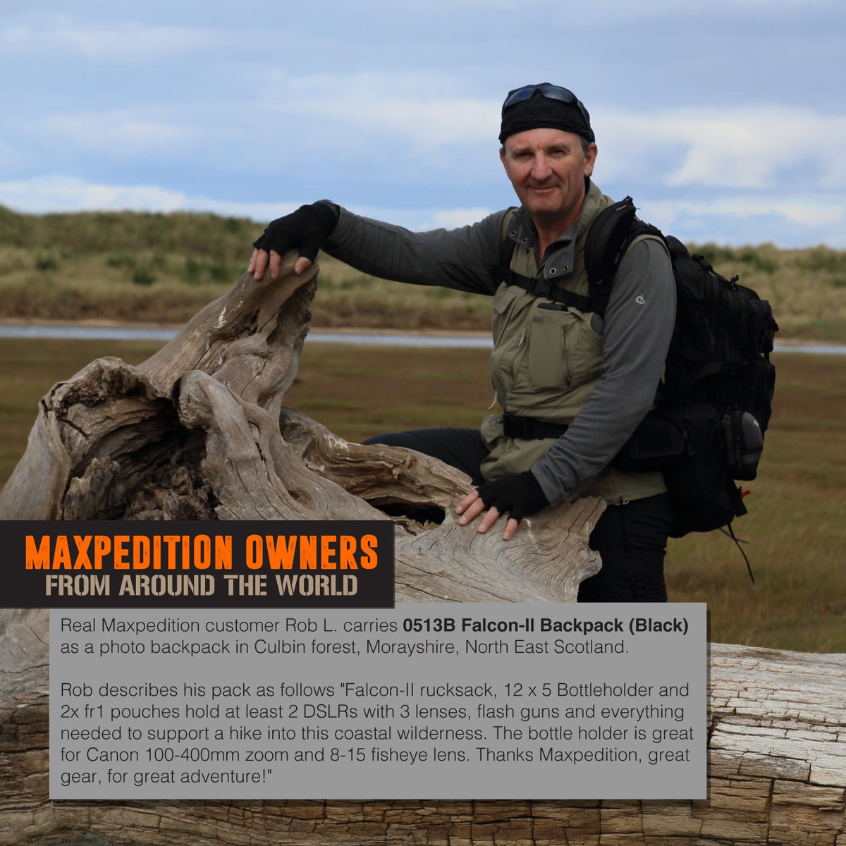 Maxpedition Falcon-II Khaki Backpack