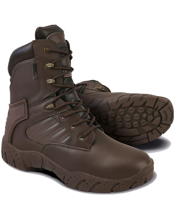 Kombat UK Tactical Pro Leather Boots - MOD Brown