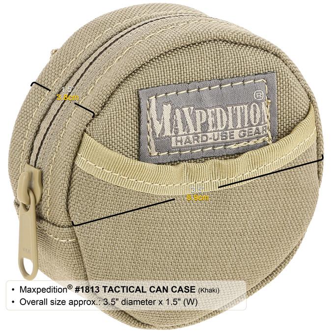 Maxpedition Khaki Tactical Can Case