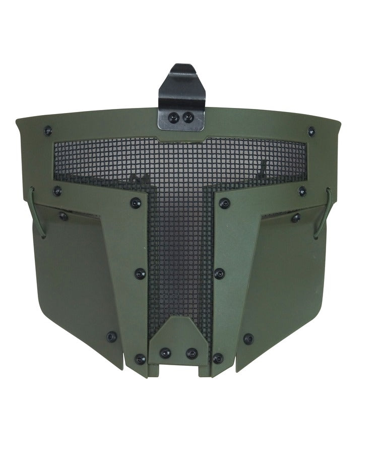 Kombat UK Trojan Mask - Olive Green