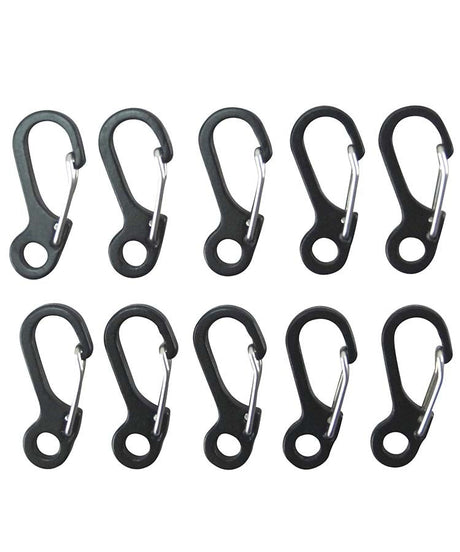 Kombat UK Paracord Carabiners Metal - Black