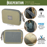 Maxpedition Hook-&-Loop 5" x 7" Khaki-Foliage Zipper Pocket