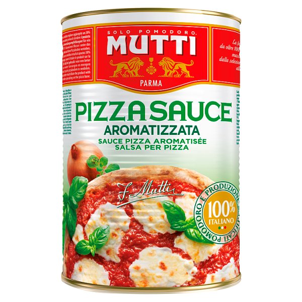 4100g Mutti Pizza Sauce Aromatica - Bulk Food Ration Storage