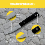 Condor Urban Edc Puukko Fixed Blade Knife