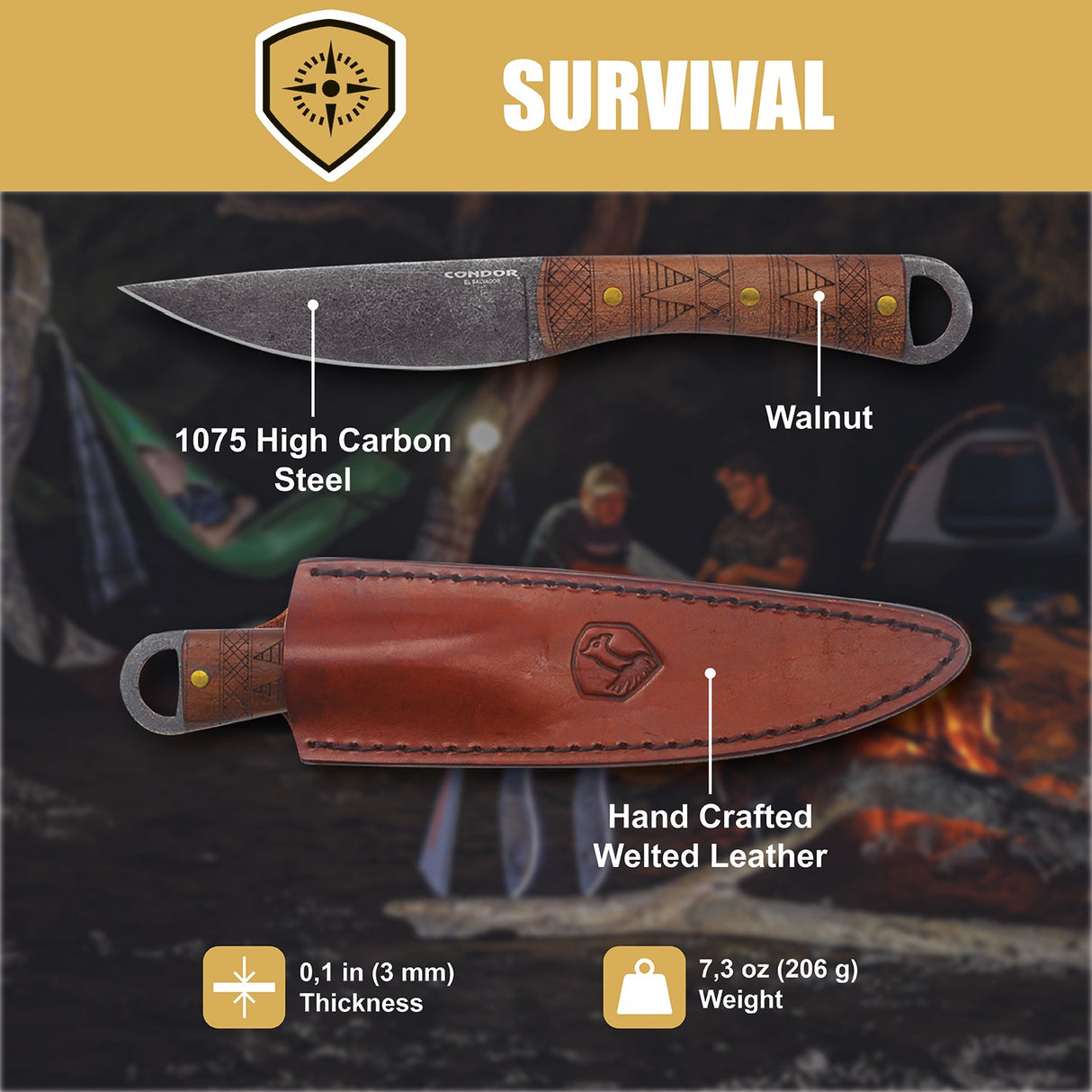 Condor Lost Roman Knife