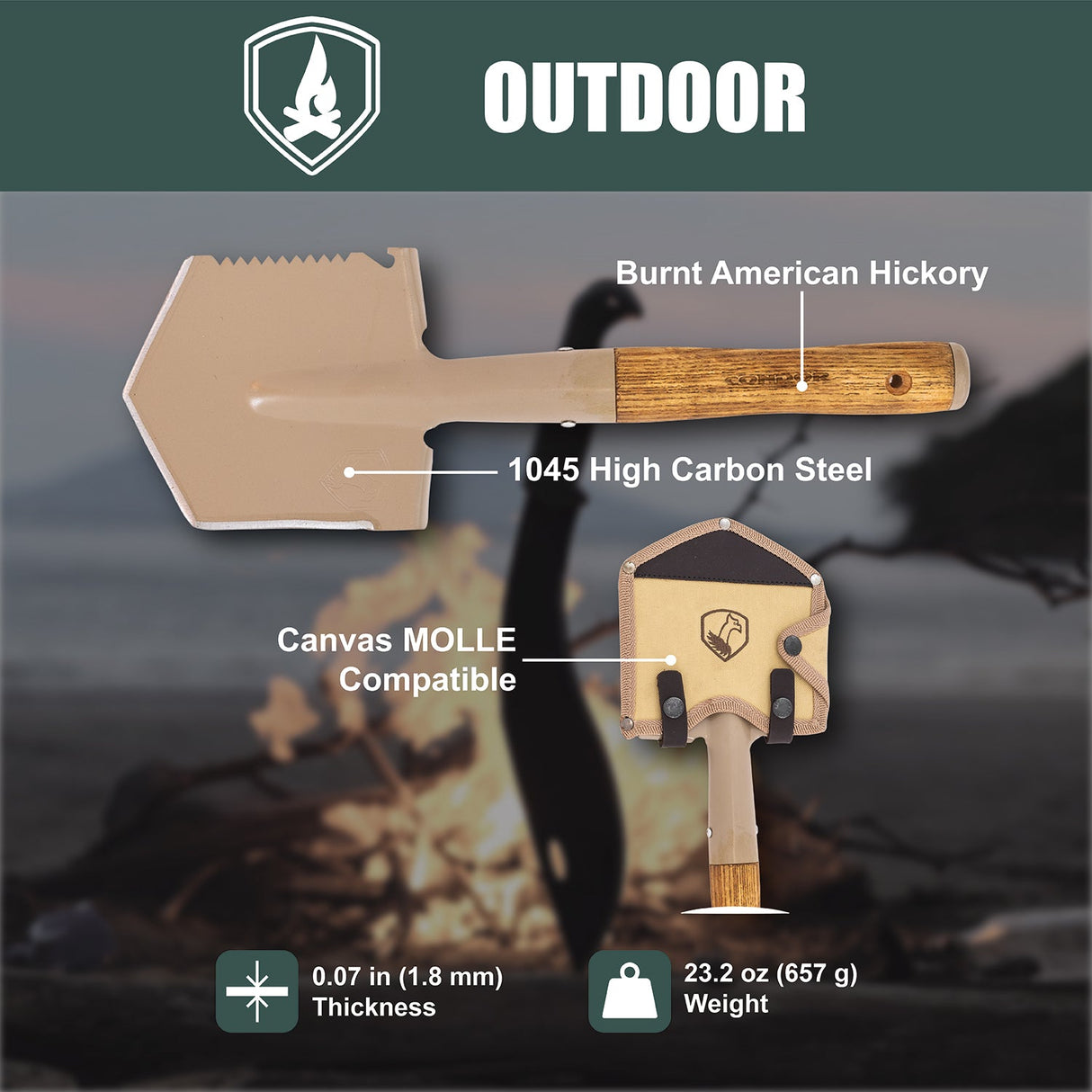 Condor Condor Camping Shovel