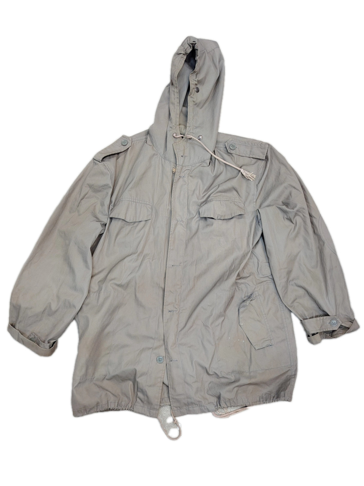 German Military Bundeswehr Olive Green Parka Field Coat