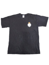 British Police Cotton T-Shirt - Black