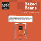 840g Chef's Menu Baked Beans in a Rich Tomato Sauce - Bulk Food Ration Storage