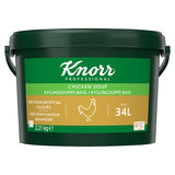 2.2kg Knorr Professional Chicken Soup 34 Litre - Bulk Food Ration Storage