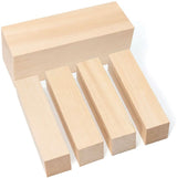 Set of 5 Beavercraft Basswood Carving Block Set