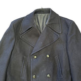 British Military Men's Musto Midnight Blue Pea Coat