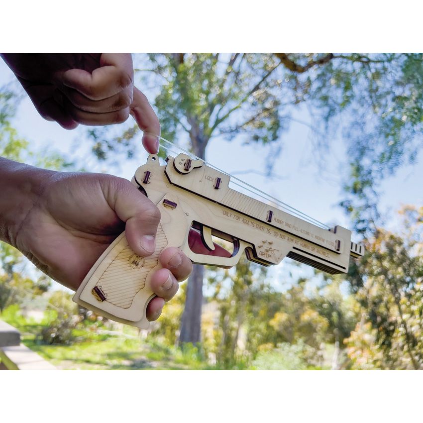 Caliber Gourmet Rubber Band Gun Puzzle