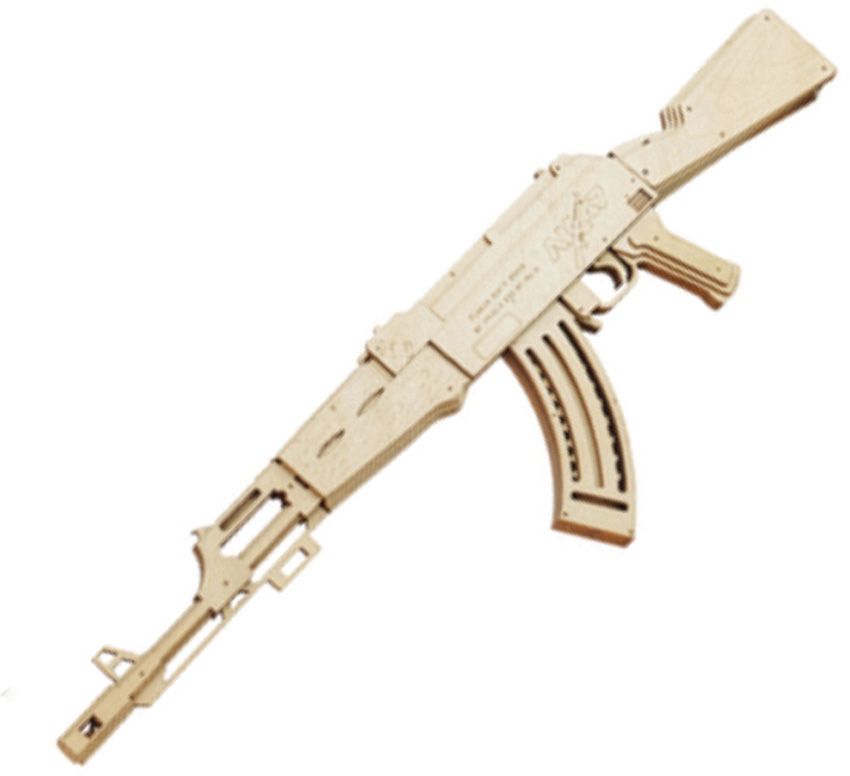 Caliber Gourmet AK47 Wood Puzzle