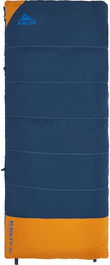 Kelty Callisto Kids 30 Deg Short RH Sleeping Bag - Midnight Navy