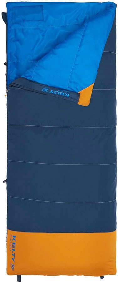 Kelty Callisto Kids 30 Deg Short RH Sleeping Bag - Midnight Navy