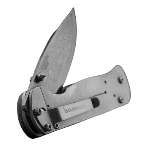 Condor Krakatoa Folding Knife Army Green