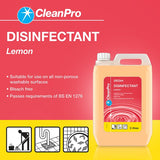 Lemon Disinfectant - 5 Litres