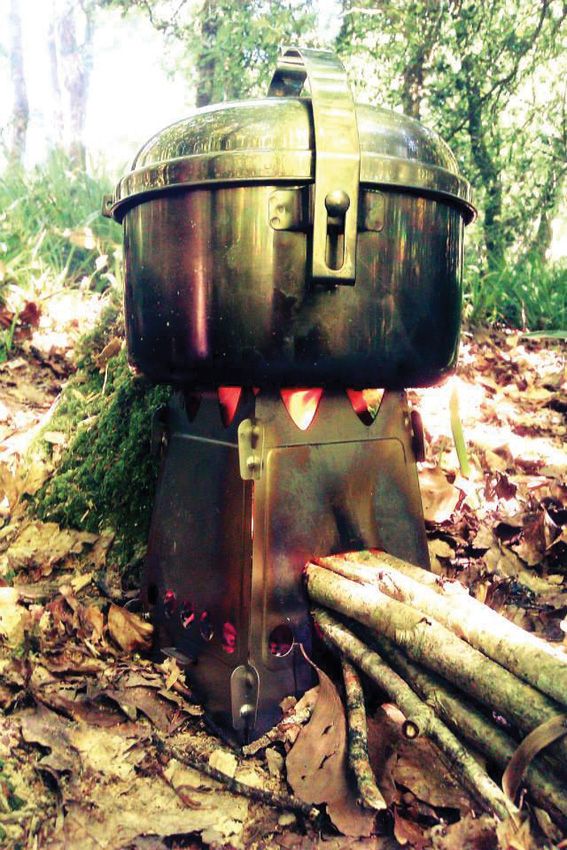 EmberLit Original Stove with Cross Bars