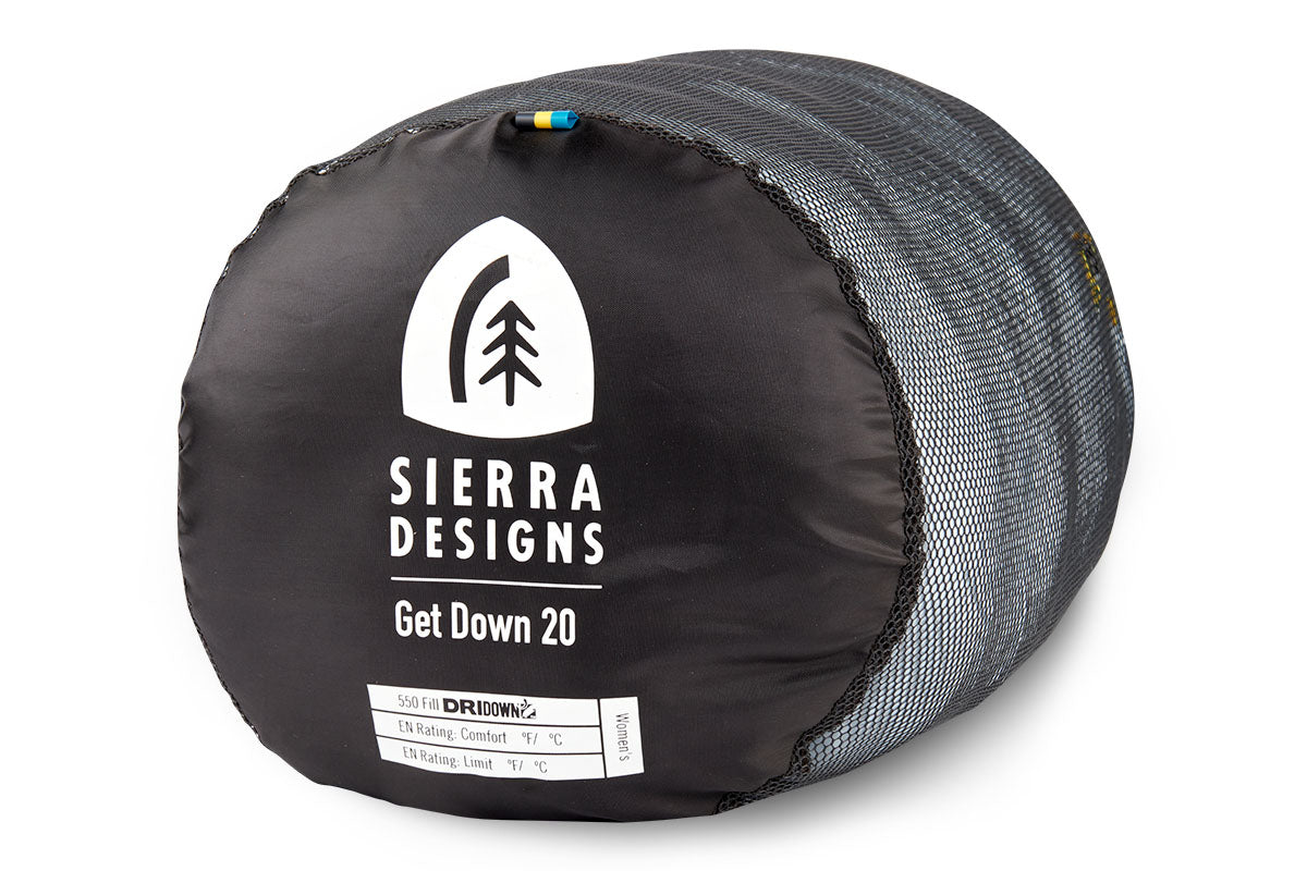Sierra Designs Get Down 550F Womens 20 Sleeping Bag