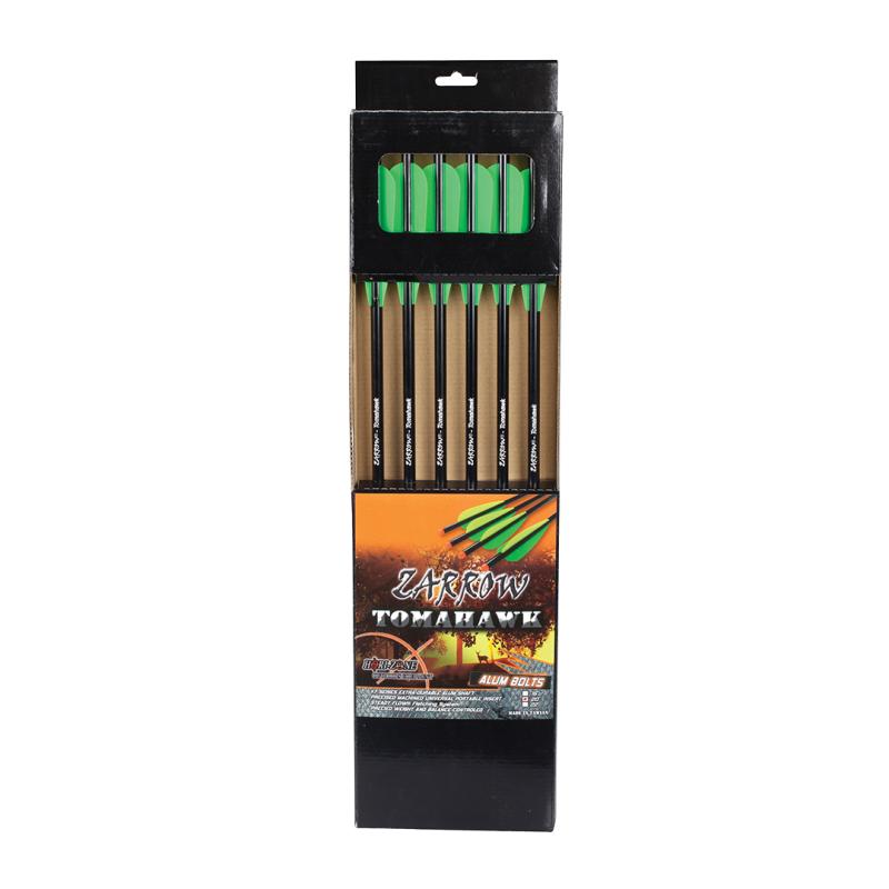 Hori-Zone Zarrow Tomahawk 16" Aluminium Crossbow Bolts