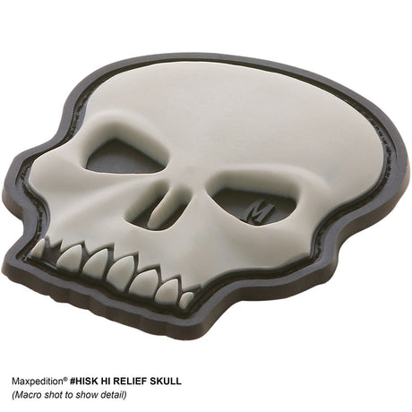 Maxpedition Hi Relief Skull Swat Patch