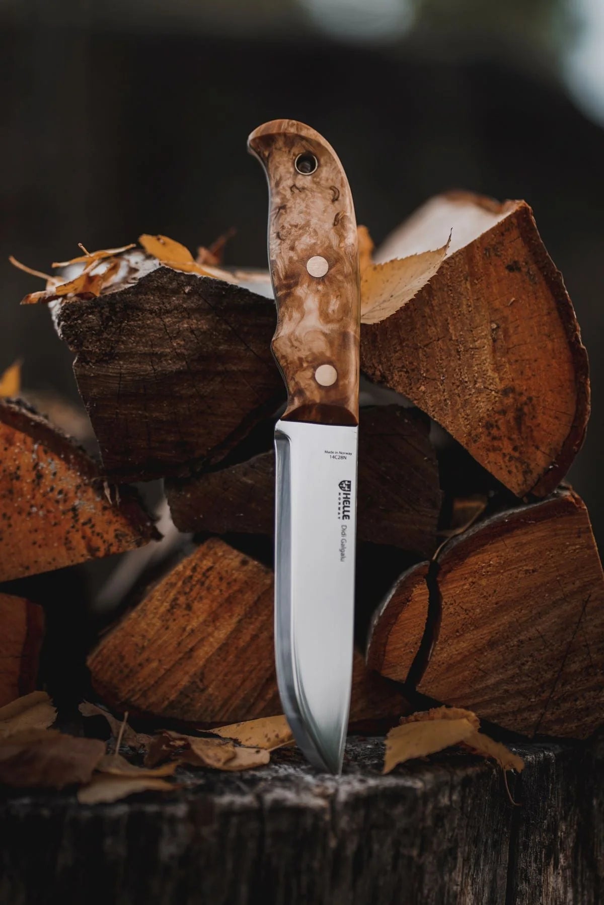 Helle Didi Galgalu 14C28N Bushcraft Knife