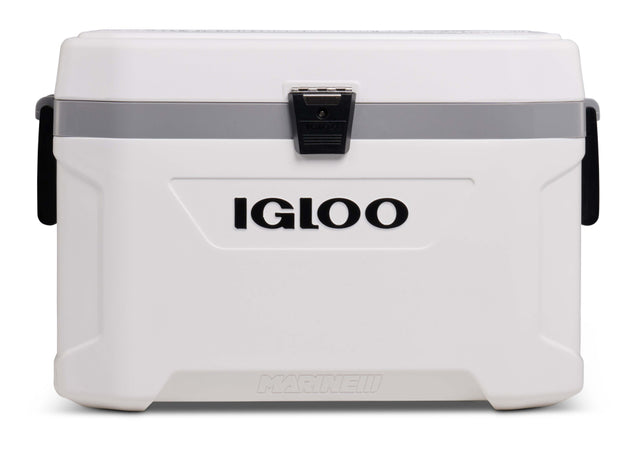 White Igloo cooler box on a white background
