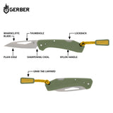Gerber LST Mini Folding Lock Knife Lichen - Green