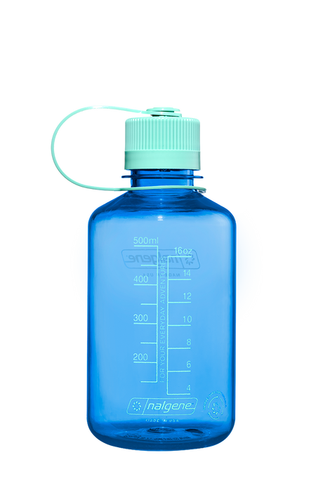 Nalgene 16oz / 0.5L Sustain Narrow Mouth Bottle - Cornflower Blue