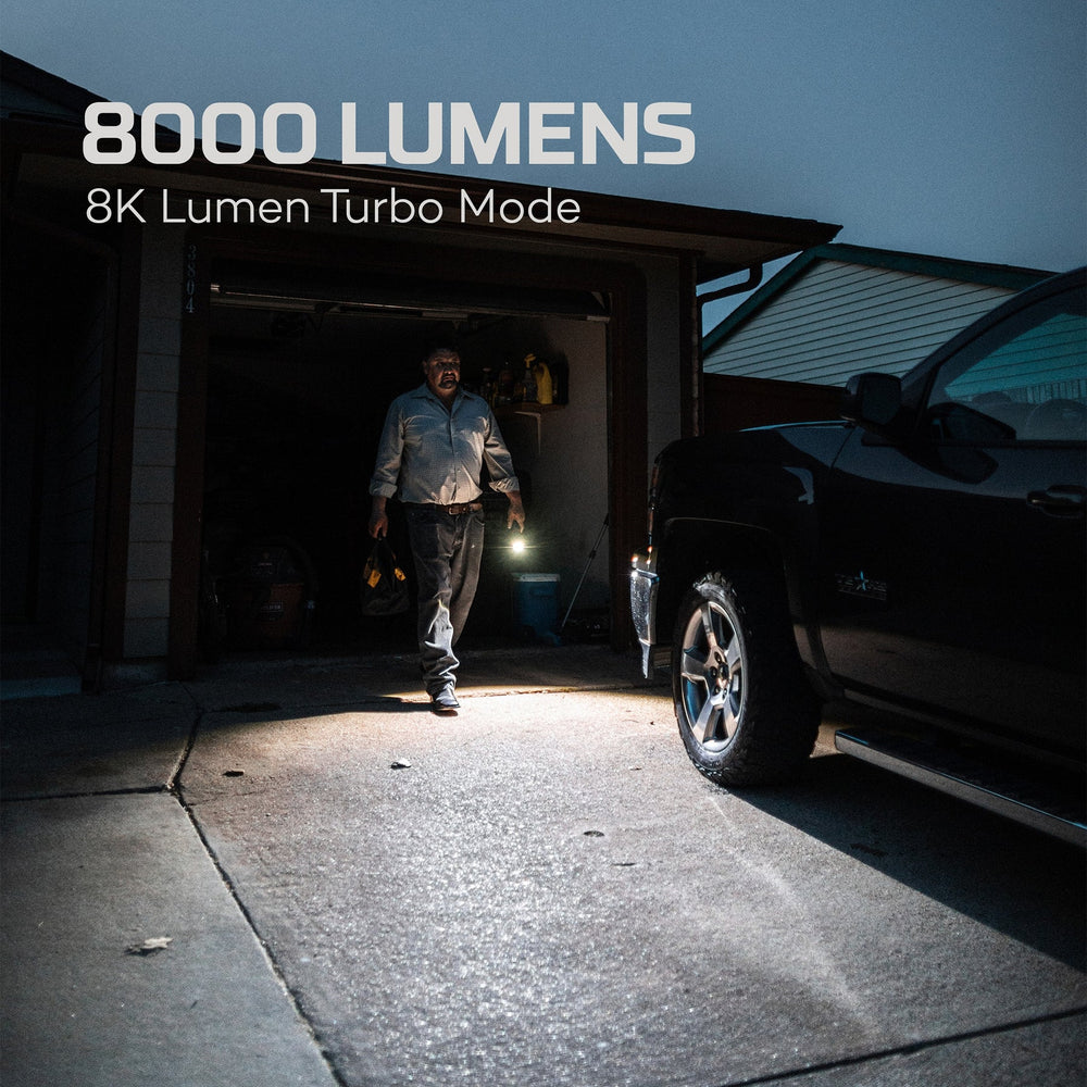 Nebo Davinci 8000 Lumen High-Powered Flashlight