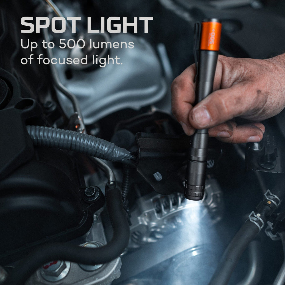 Nebo Inspector 500+ Clam Handheld Flashlight