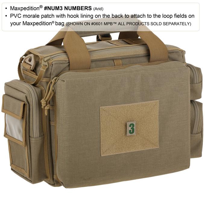Maxpedition Number 3 Arid Patch