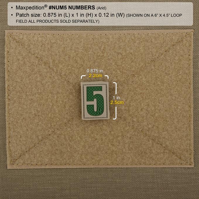 Maxpedition Number 5 Arid Patch